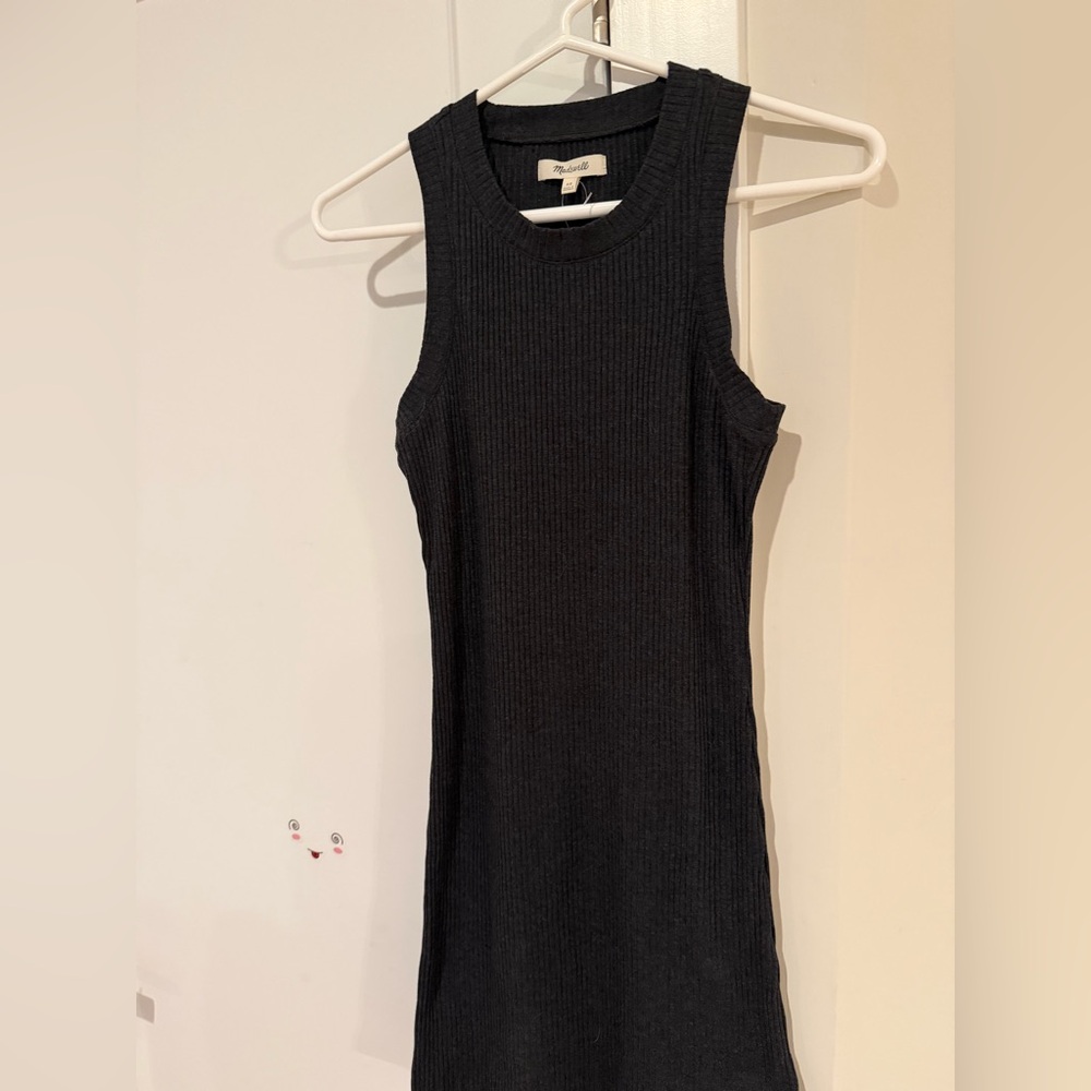 Madewell Ribbed Tank Dress NWT size XS